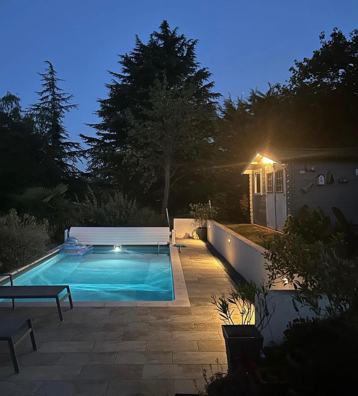 La Glycine B&B Sainte-Colombe (Isere) Exterior foto
